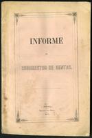 Informe del Subdirector de Rentas (1857)