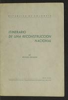 Itinerario de una reconstrucción nacional (1952)