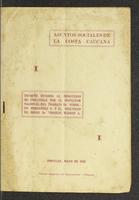 Asuntos sociales de la Costa Caucana (1938)
